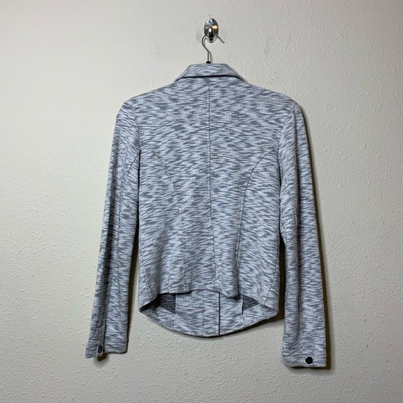 CAbi Gray Neo Terry Moto Zip Up Jacket - Picture 2 of 4